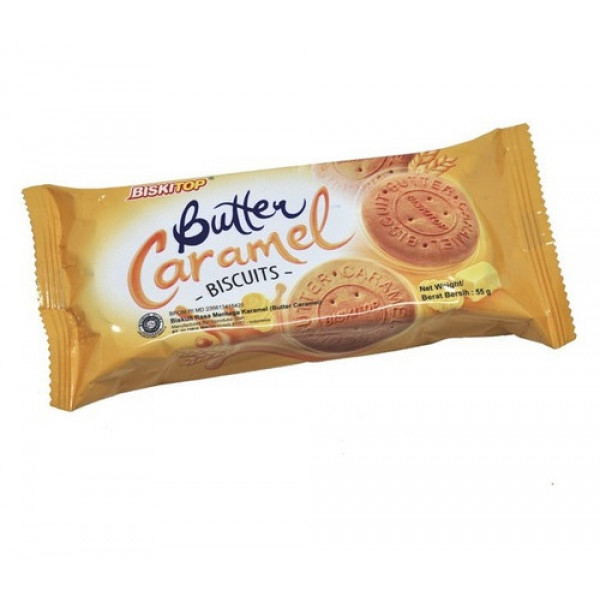 Biskitop Biskuit Karamel
