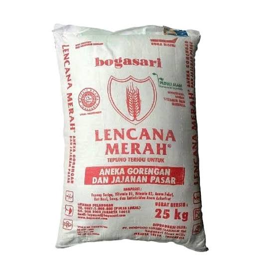 Tepung Terigu Protein Rendah Bogasari Lencana